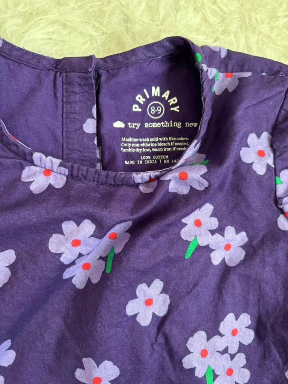 Primary bright floral